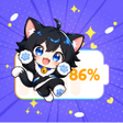 ไอคอนของโปรแกรม: Anime Battery Shimeji Pe…