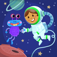 Ikona programu: Kiddos in Space - Kids Ga…