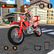 أيقونة البرنامج: Scary Clown Boy Pizza Bik…