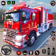 프로그램 아이콘: Fire Truck Sim: Truck Gam…