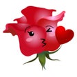 ไอคอนของโปรแกรม: RoseMoji - Floral Languag…