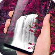 プログラムのアイコン：Waterfall Flower live Wal…