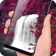 Waterfall Flower live Wallpaper 2018: 3D Aquarium
