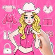 ไอคอนของโปรแกรม: Paper Doll Makeover  Dres…