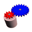 Symbol des Programms: Gears simulator