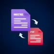 MHT Files Viewer  PDF convert
