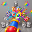 프로그램 아이콘: Paint Cannon: Physics Sma…