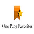 أيقونة البرنامج: One Page Favorites