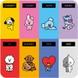 Icon of program: Cute BT21 Wallpapers