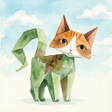 Icoon van programma: Fold Animal Shapes