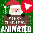 Animated Christmas Stickers.
