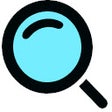 Programikonen: Magnifying Glass & Screen…