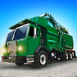 أيقونة البرنامج: Garbage Truck Game Trash …
