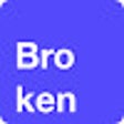 程序图标：Broken button