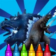 أيقونة البرنامج: gazela coloring and puzzl…