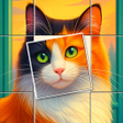 Иконка программы: Jigsolitaire Puzzle: Slid…