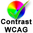 أيقونة البرنامج: WCAG Contrast checker