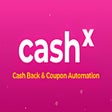 Icon of program: cashX: Cash Back & Coupon…