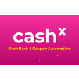cashX: Cash Back & Coupon Automation