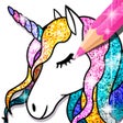 Ikona programu: Unicorn Coloring Book Spa…