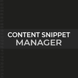 Content Snippet Manager icon