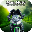 プログラムのアイコン：Men Bike Rider Photo Edit…