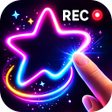 プログラムのアイコン：Neon Draw Recorder: Glow …