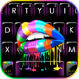プログラムのアイコン：Rainbow Drip Lips Keyboar…