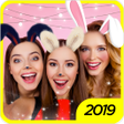 أيقونة البرنامج: Face Filter Sticker Camer…