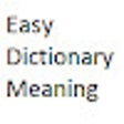 Icon of program: Easy Dictionary Meaning