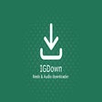 أيقونة البرنامج: IGDown - Download Video a…