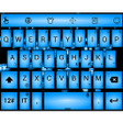 Ikona programu: Keyboard Theme Led Blue