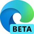 Symbol des Programms: Microsoft Edge Beta