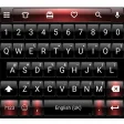 Emoji Keyboard Dusk Black Red