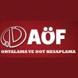 Programın simgesi: Aöf  Not Hesaplama
