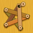 Icoon van programma: Wood Screw: Nuts & Bolts