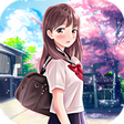 Icoon van programma: Anime High School Girl Si…