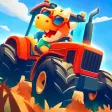 Dinosaur Farm: Kids Truck Game