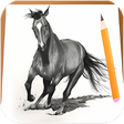 プログラムのアイコン：How to Draw Horses