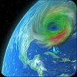 أيقونة البرنامج: Wind Map Hurricane Tracke…