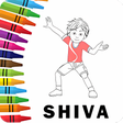 プログラムのアイコン：Shiva Gliter Coloring