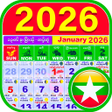 程序图标：Myanmar Calendar 2023