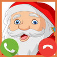 プログラムのアイコン：Fake Call Christmas Game