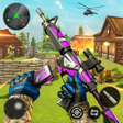 أيقونة البرنامج: Super FPS Shooter: Pixel …