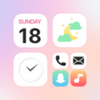 ไอคอนของโปรแกรม: ThemePlus: Wallpaper  Wid…