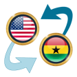 US Dollar to Ghanaian Cedi