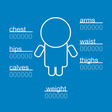Biểu tượng của chương trình: My Body Measurements