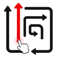 أيقونة البرنامج: Arrows :Tap Puzzle Escape…