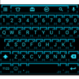 Icon of program: Emoji Keyboard Neon Blue …
