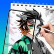 ไอคอนของโปรแกรม: Draw Anime - AR Drawing S…